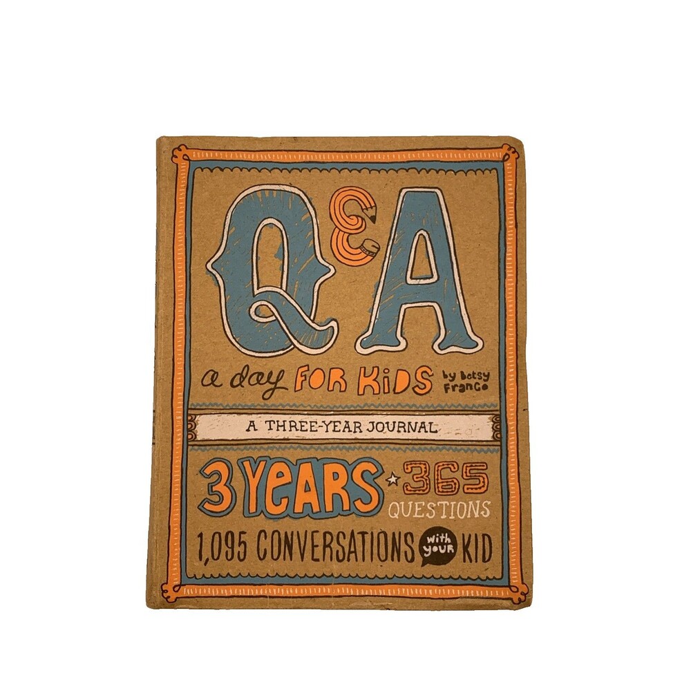 Q & A Day for Kids : A Three-Year Journal by Betsy Franco 365 Questions 2012 New